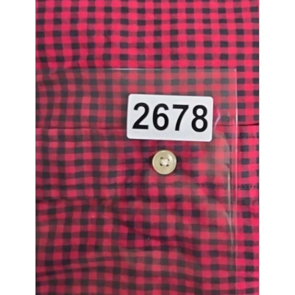 Polo Ralph Lauren Shirt‎ Mens XL Gingham Check Classic Fit Button Down RED/BLUE